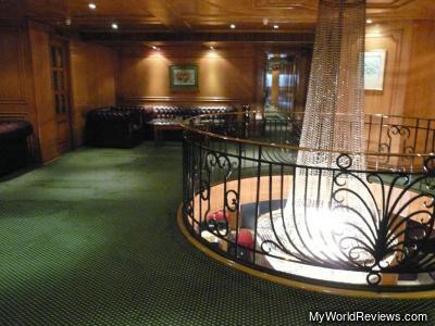 The lobby area on the second floor