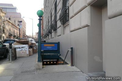 Entrance to the New York Transit Museum