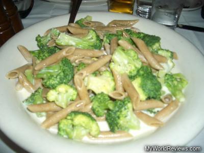 Fettuccini Alfredo with Extra Broccoli