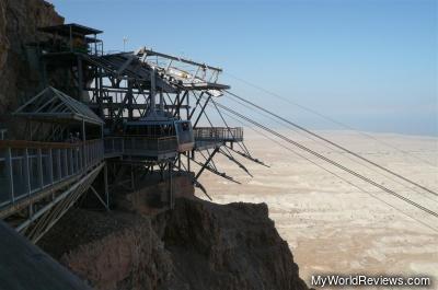 The Masada cable car