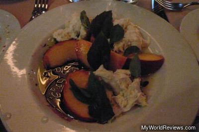 Mozzarella and Peach Salad