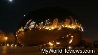 A Night-Time View of The Bean