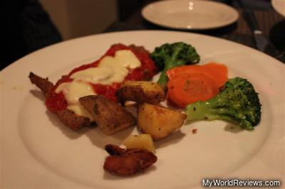 Spicy Veal Parmigiana