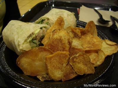 Classic Chicken Caesar Salad Wrap