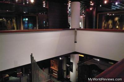Some of the instruments inside the musical instrument museum
