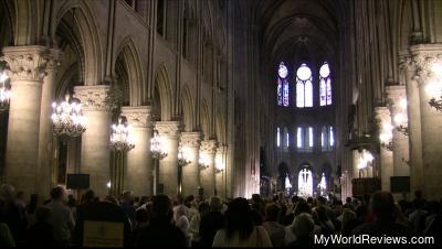 Inside Notre-Dame