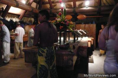 The Buffet at the Old Lahaina Luau