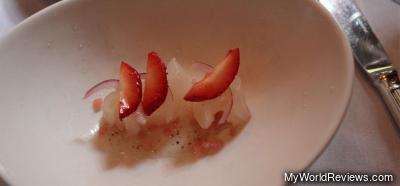 Wild Black Bass Crudo