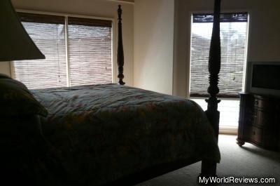 The master bedroom