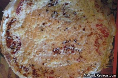 Cheese, Ham, Tomato Pancake