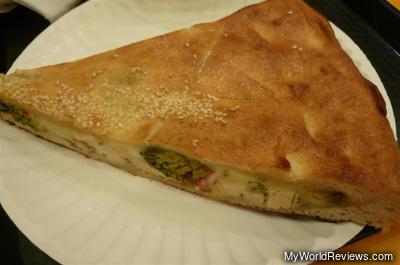 Chicken & Broccoli Stuffed Pizza