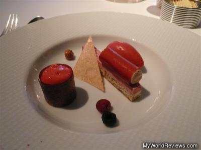 Iced Raspberry Parfait