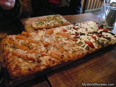 The pizzas we ordered
