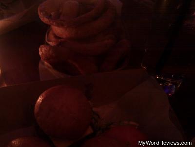 Pop Burgers and Onion Rings