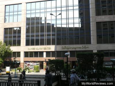 Outdoor view of The Annex, taken from the hotel