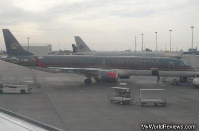 Royal Jordanian plane