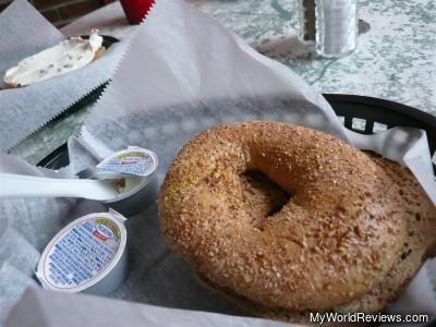 Bagel with Low Fat Cream Cheese