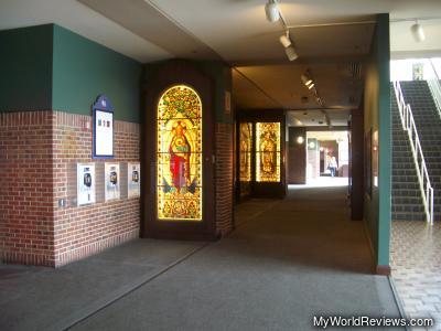 A view down the hallway