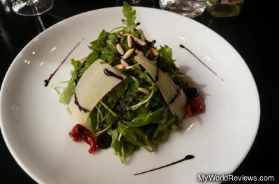 salade de roquette & parmesan