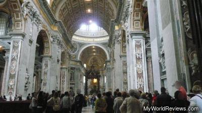 Inside the Basilica