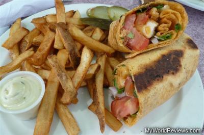 Crispy Chicken Wrap