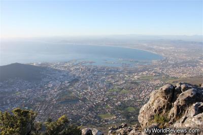 The view from Table Mountain