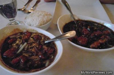 Chicken Chilli and Gobi