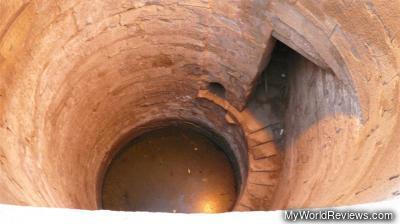 Looking down the Nileometer