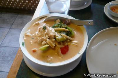 Chicken Red Curry 