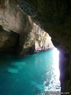 Inside the cave