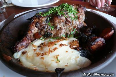 Chicken in Champagne with Chestnuts