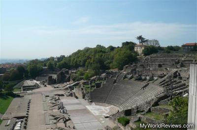 The larger of the two theaters