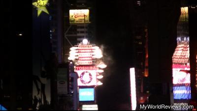 The ball, at #4 on the New Years Eve countdown