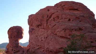 That rock sure is red!