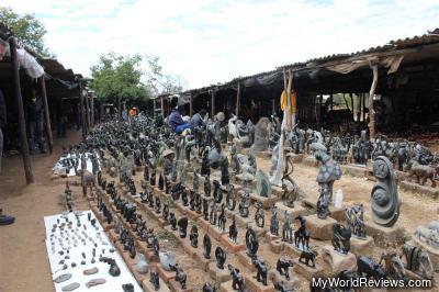 The Victoria Falls Open Air Market