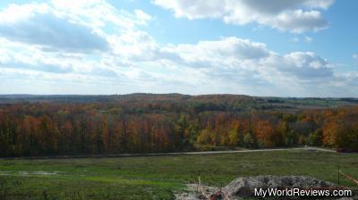 View from the landfill