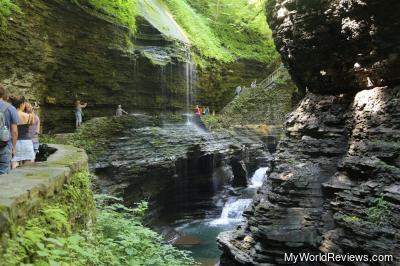 Waterfalls at Watkins Glen State Park