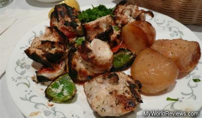 Kotopoulo Souvlaki - Chicken Kebab